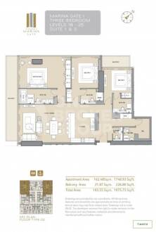 Breathtaking View,3BR with Marina Waterfront