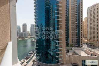 Large 1 BR,Fully Furnished, Marina views