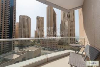 Large 1 BR,Fully Furnished, Marina views