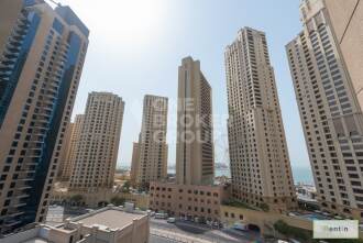 Large 1 BR,Fully Furnished, Marina views