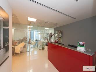 Fully Fitted Office w/ Lake View Saba Tower