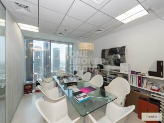 Fully Fitted Office w/ Lake View Saba Tower