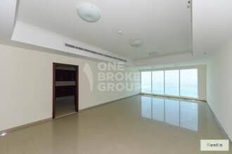 Biggest size 3 BR+maids, full sea view.