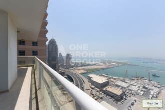 Biggest size 2BR+M,VACANT, Full sea view