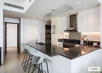 Contemporary Tower Partial Marina Sea view