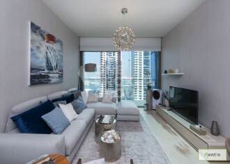 Contemporary Tower Partial Marina Sea view