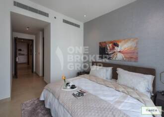 Contemporary Tower Partial Marina Sea view