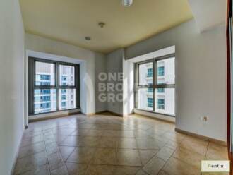 Unfurnished, Mid Floor, Partial Sea View