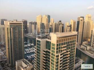 Furnished One Bedroom with  Marina Views