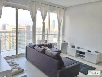 Furnished One Bedroom with  Marina Views