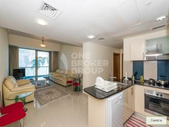 Exclusive 1 BR Furnished Apt w/ sea view