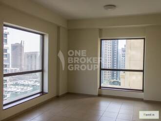 Vacant/ 2br/Marina,Sea view /Unfurnished