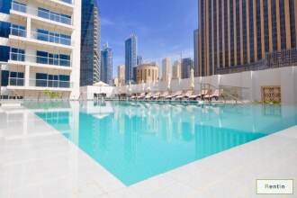 Lower floor | Modern 1 BR in West Avenue