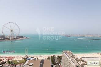 Unfurnished 2 Bed Apt. with Full Sea View