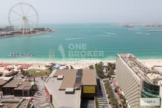 Unfurnished 2 Bed Apt. with Full Sea View