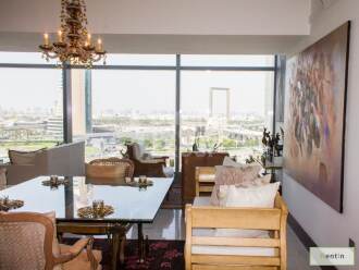 Luxury,Duplex 2BR,Furnished,Dewa n Chiller included