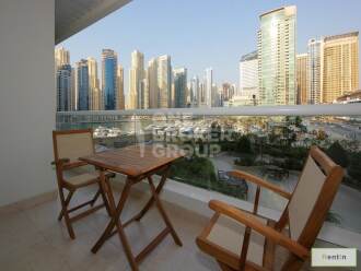 Excellent 2BR w Full Marina View, Vacant