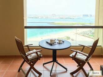  Sea views deluxe furnished 2 BR in JBR