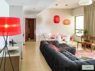  Sea views deluxe furnished 2 BR in JBR