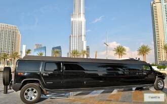 Rent a Hummer H2 limo in Dubai