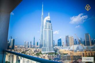 Studio apts for rent in Downtown Dubai