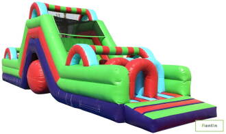  Green Challenger inflatable house in Dubai