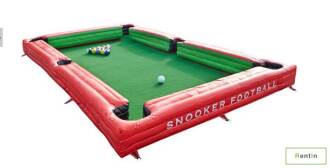Inflatable snooker football for rent in Dubai