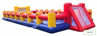 Inflatable human foosball game for rent