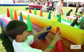 Floating Ball race inflatable game