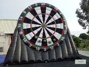 Giant foot dart game for rent in Dubai