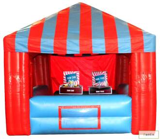 Inflatable tent + 2 x skill games for rent