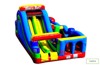 The radical run inflatable bouncy