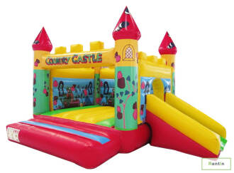 Country bouncy inflatable game rental