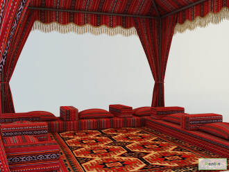 Arabic Tent Rentals in UAE | Comfortable 3x3m Outdoor Tents