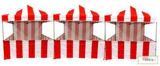 Classic carnival tent for rent