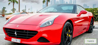 Rent Ferrari California Turbo in Dubai