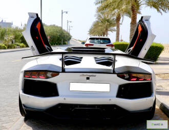 Rent Lamborghini Aventador Roadster