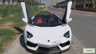 Rent Lamborghini Aventador Roadster