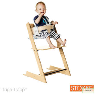 Rent stokke tripp trapp high chair walnut in Dubai