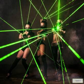 Laser gloves