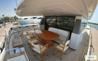 Sanlorenzo 82ft - Sky Walker 2 - Dubai Harbour Marina