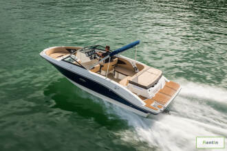 Fishing boat for rent - Sea Ray 22 feet - Jet Engine
