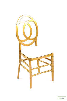 GOLD CHANEL CHAIR