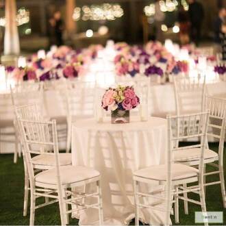 WHITE CHIVARI CHAIR