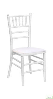 WHITE CHIVARI CHAIR