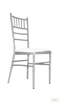 SILVER CHIVARI CHAIR