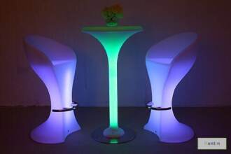 LED SKIRT STOOL