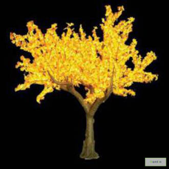 YELLOW CHERRY LED TREE 3M