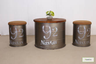 SILVER INDUSTRIAL TABLE