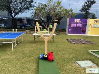 Slingshot Angry Birds Game Rental Dubai